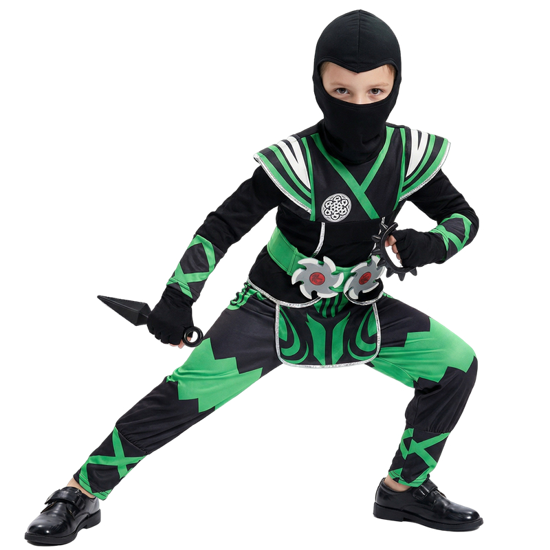 Kids Toys Set - Japanese Ninja Costume Set for Children