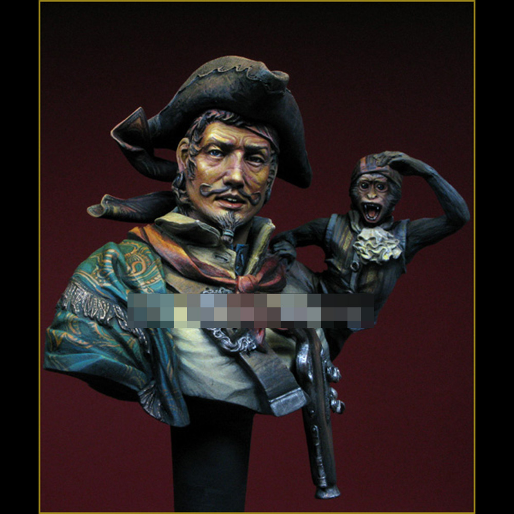 Kids Toys Under $10 - 1/10 THE PIRATE Before Sunset, Resin