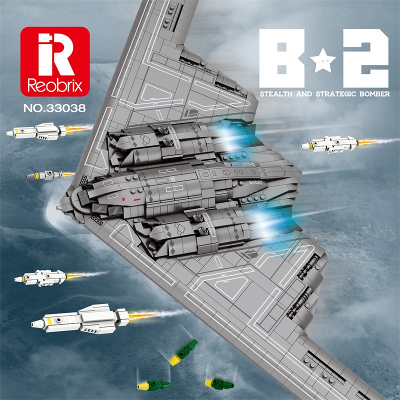 Kids Toys Lego - B2 Military Stealth And Strategic Bomber