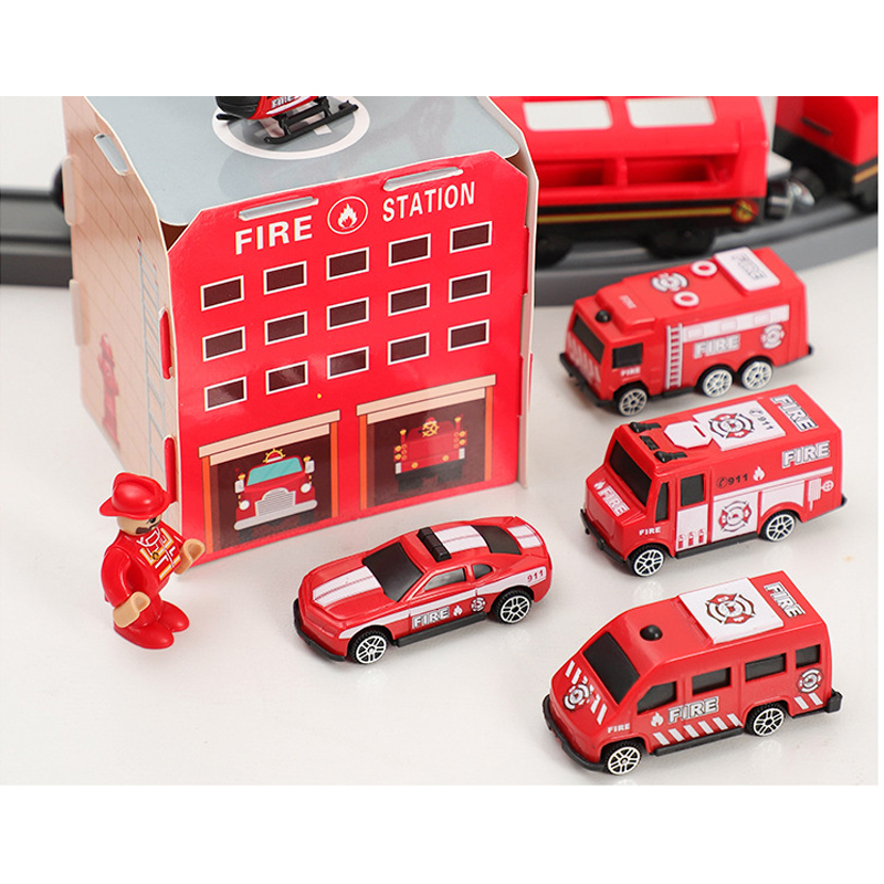 DIY Red Plastic Train Track Se - đánh giá và giá Kids Toys Brand
