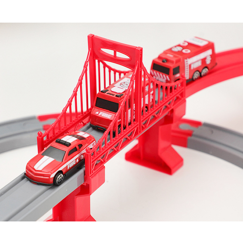 DIY Red Plastic Train Track Se - đánh giá và giá Kids Toys Brand