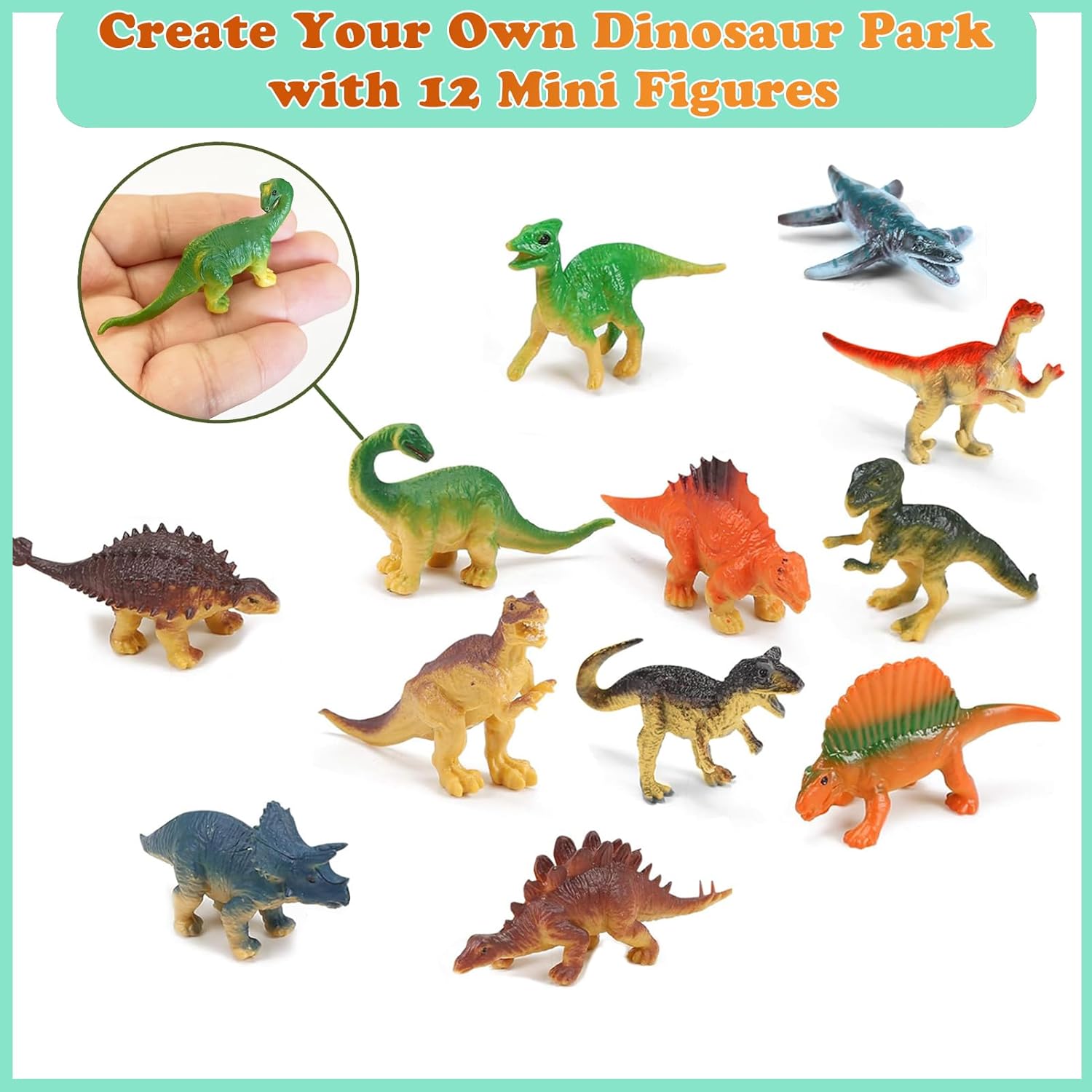 Dinosaur Animal Transport Vehi - đánh giá và giá Dinosaur Figurine Set