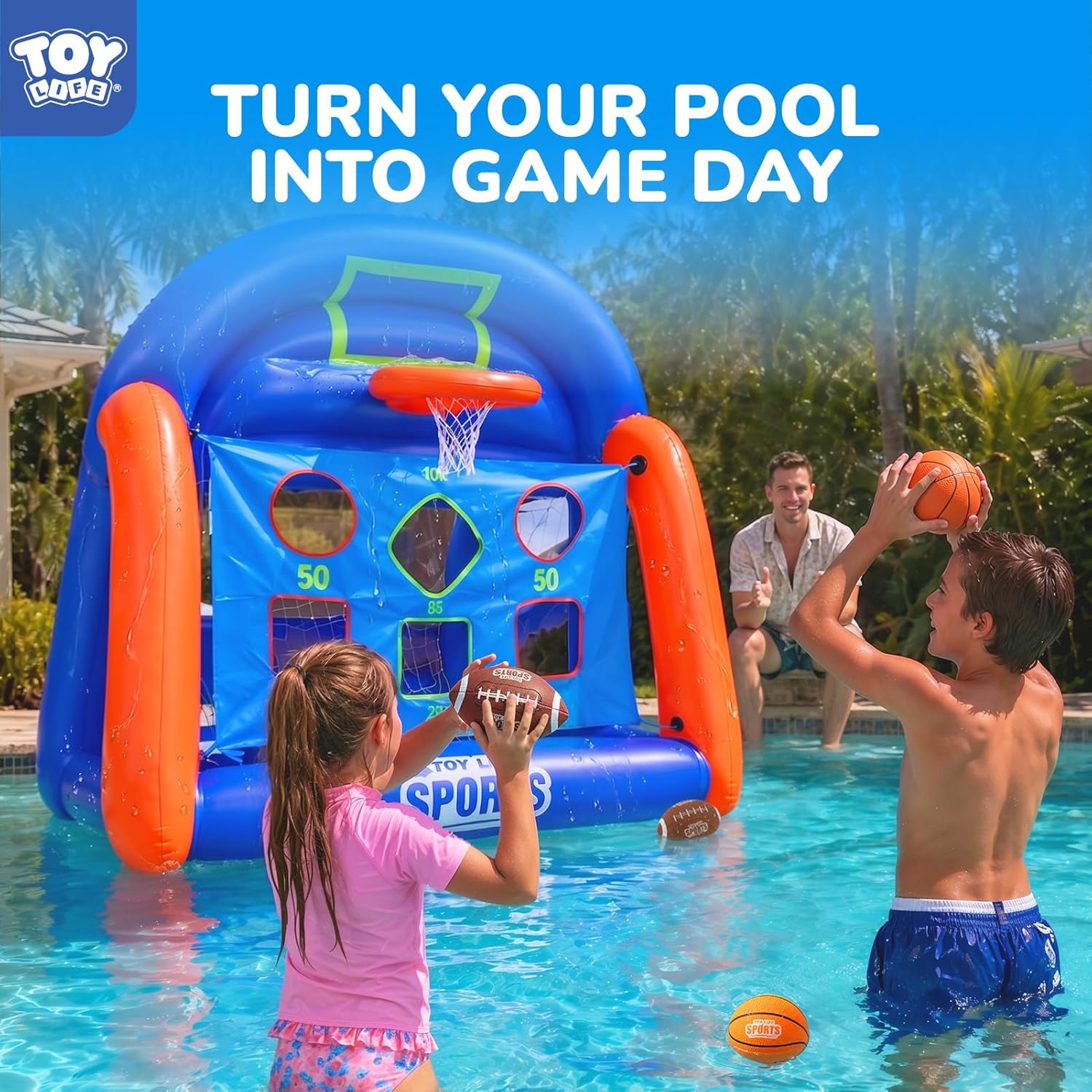 Multi-Sport Pool Games Inflata - đánh giá và giá Kids Toys Set