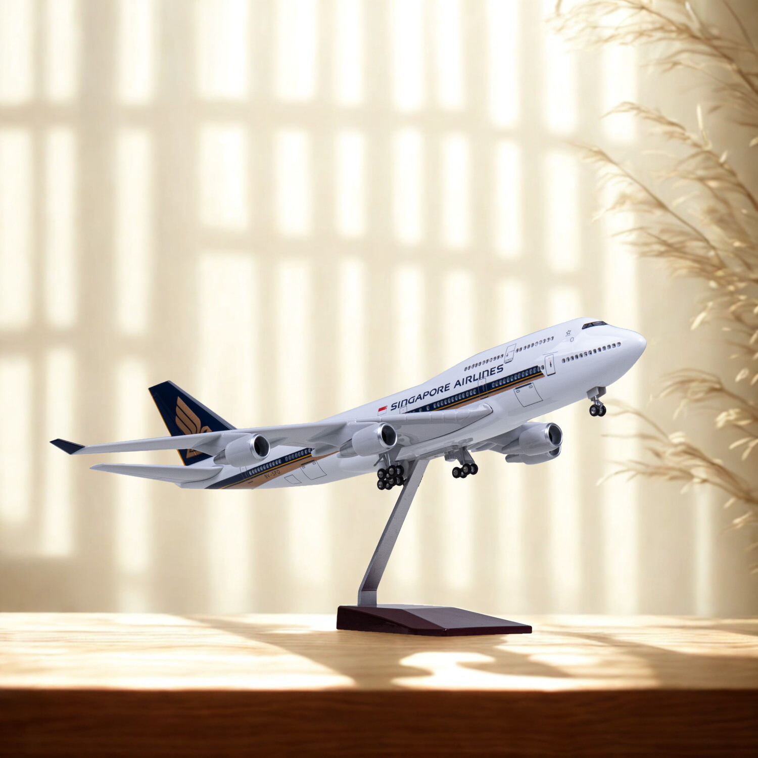 47cm B747 Singapore Model Airc - đánh giá và giá Kids Toys Singapore