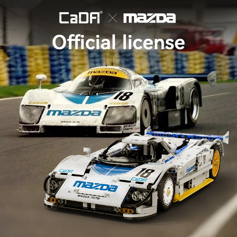 CaDA 1:10 Mazda 787B Technical - đánh giá và giá Kids Toys Lego