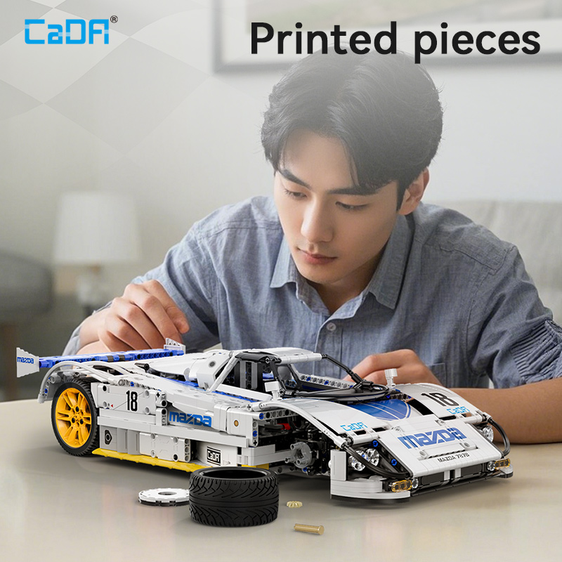 CaDA 1:10 Mazda 787B Technical - đánh giá và giá Kids Toys Lego