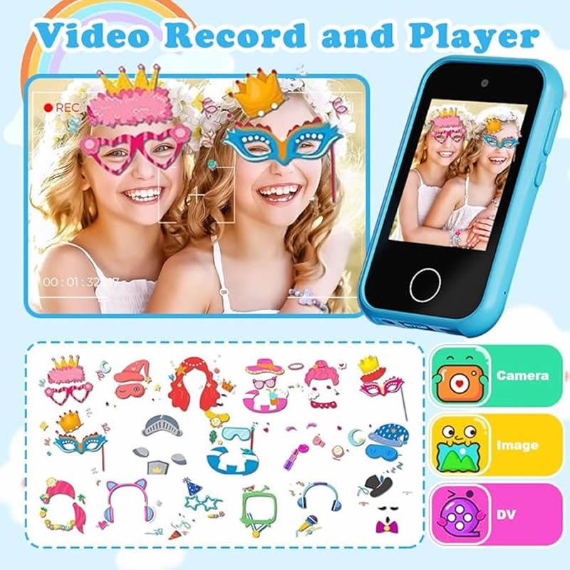 Kids Smart Phone Camera 2.8 In - đánh giá và giá Kids Toys Smartphone