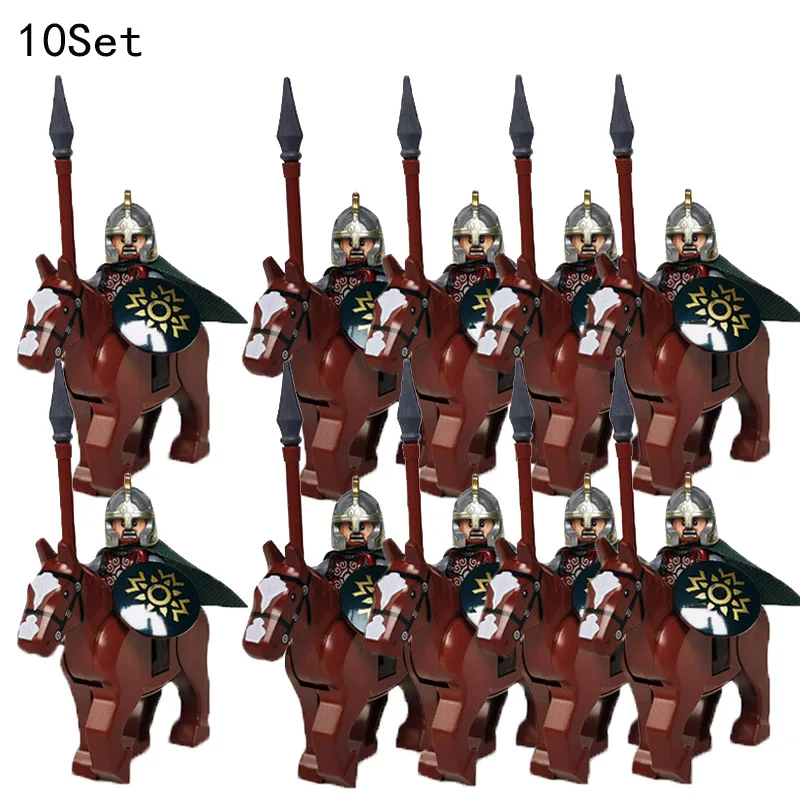 10 Sets Medieval Knights Dark  - đánh giá và giá Kids Toys Under $10