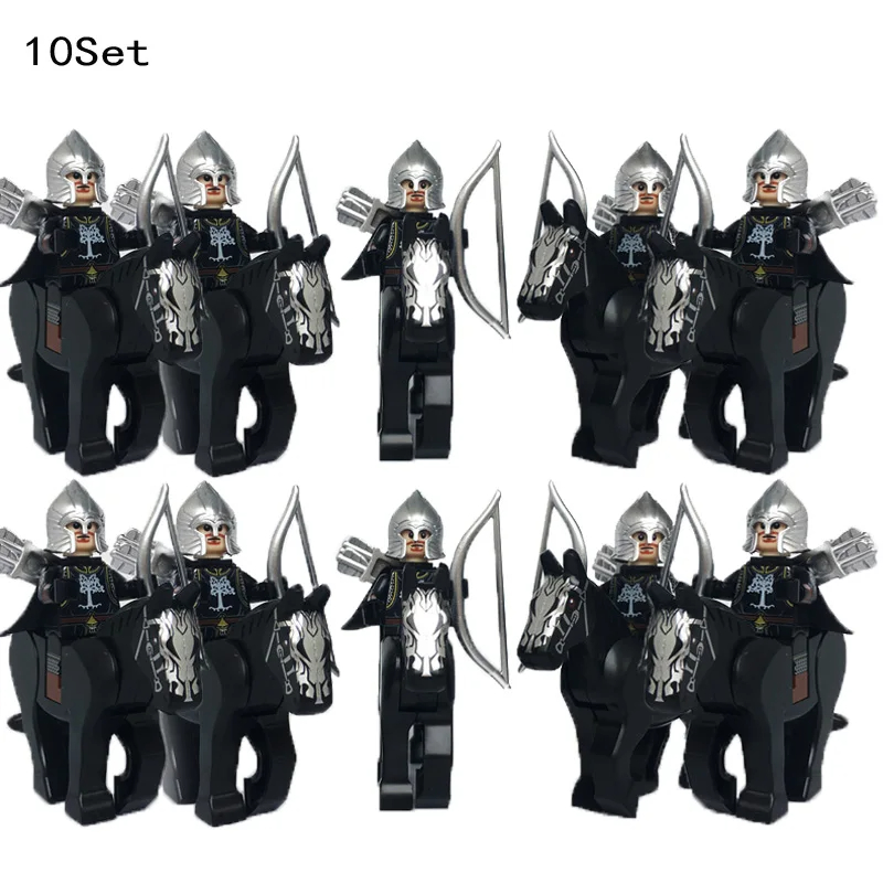 10 Sets Medieval Knights Dark  - đánh giá và giá Kids Toys Under $10