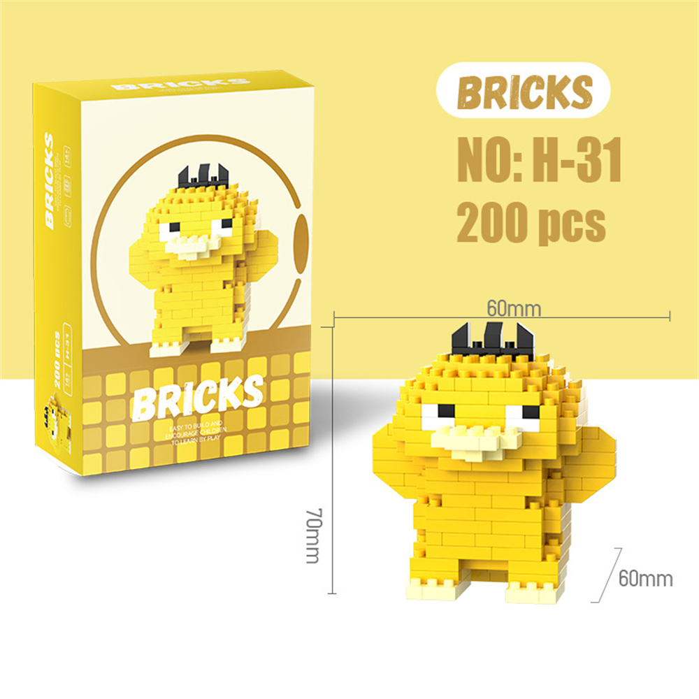 Pokemon Micro Building Blocks  - đánh giá và giá Kids Toys Blocks