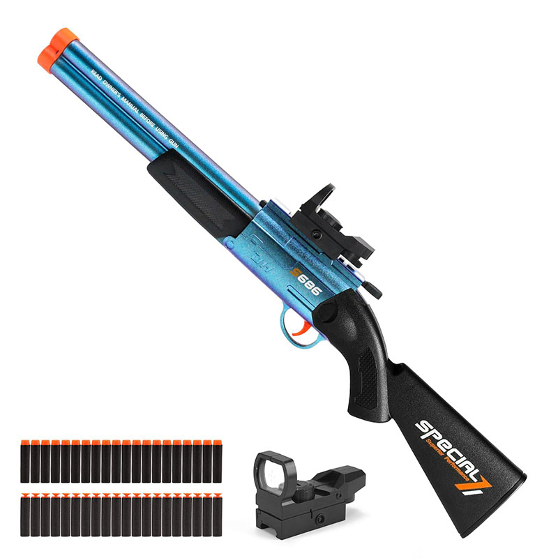 Double Barrel Foam Dart Blaste - đánh giá và giá Foam Dart Gun