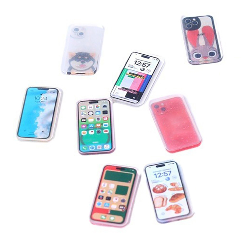 【M】5Pcs Random Dollhouse Minia - đánh giá và giá Kids Toys Smartphone