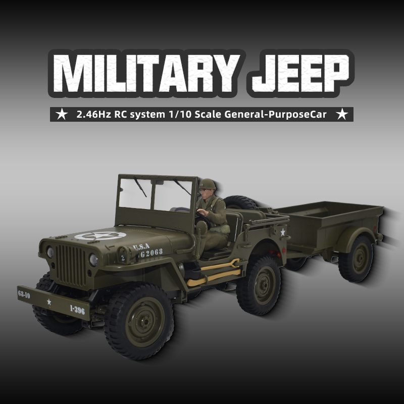 JJRC C8815 RC Car 1941 JEEP WI - đánh giá và giá Kids Toys Under $10