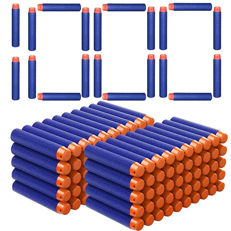 1000-50pcs Blue One Hole Darts - đánh giá và giá Foam Dart Gun