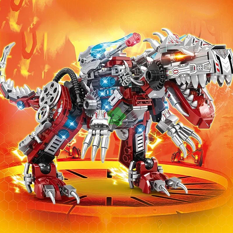 2in1 Mechanical Dinosaur/Fight - đánh giá và giá Dinosaur Figurine Set