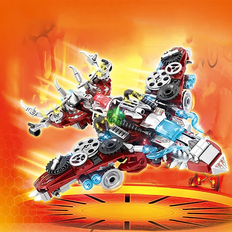 2in1 Mechanical Dinosaur/Fight - đánh giá và giá Dinosaur Figurine Set