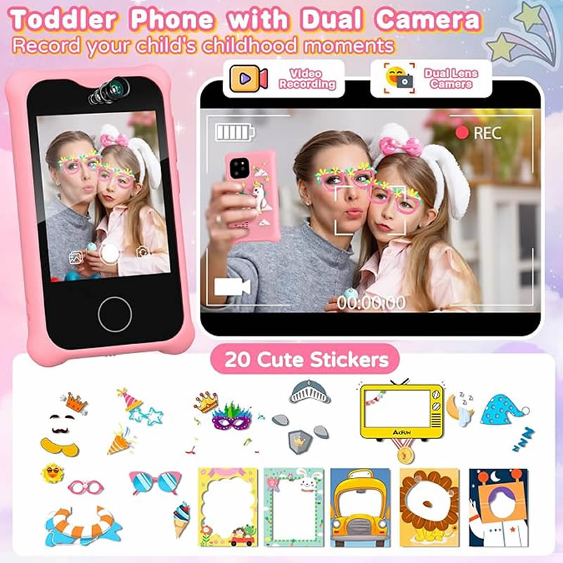 Digital Camera Kids Smart Phon - đánh giá và giá Kids Toys Smartphone