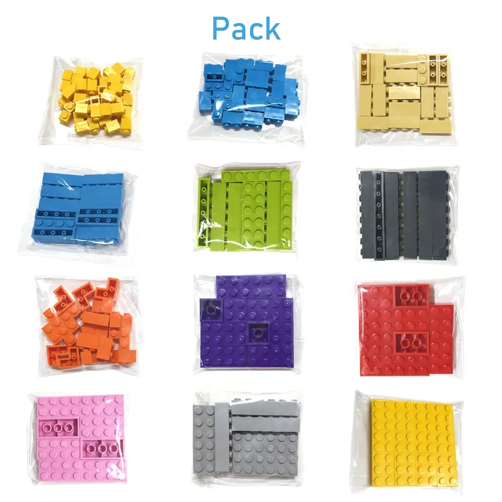 100PCS Thick 1x10 Dots DIY Bui - đánh giá và giá Kids Toys Lego