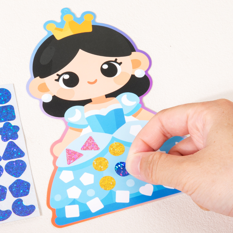 2-in-1 DIY Mosaic Sticker & Co - đánh giá và giá Dinosaur Figurine Set