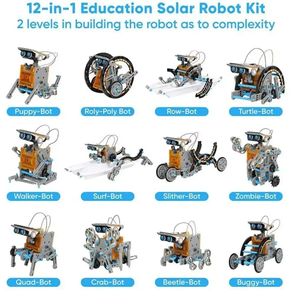 13 in 1 Solar Powered Robot Sc - đánh giá và giá Kids Toys Lego