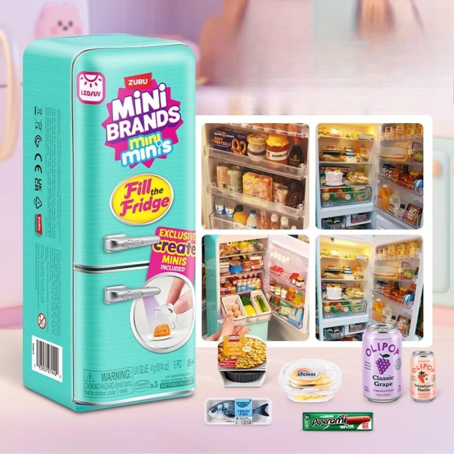 ZURU 5 Surprise Mini Fridge Ba - đánh giá và giá Kids Toys Brand